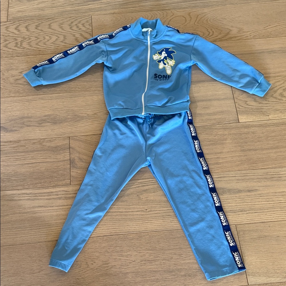Blue Sonic the Hedgehog Tracksuit